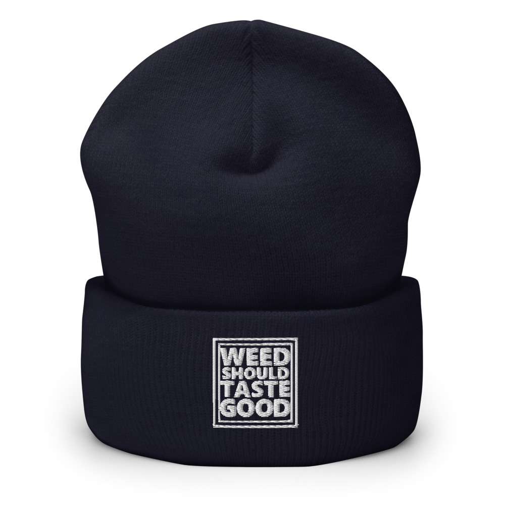 Weed Should Taste Good Cuffed Beanie - Image 2