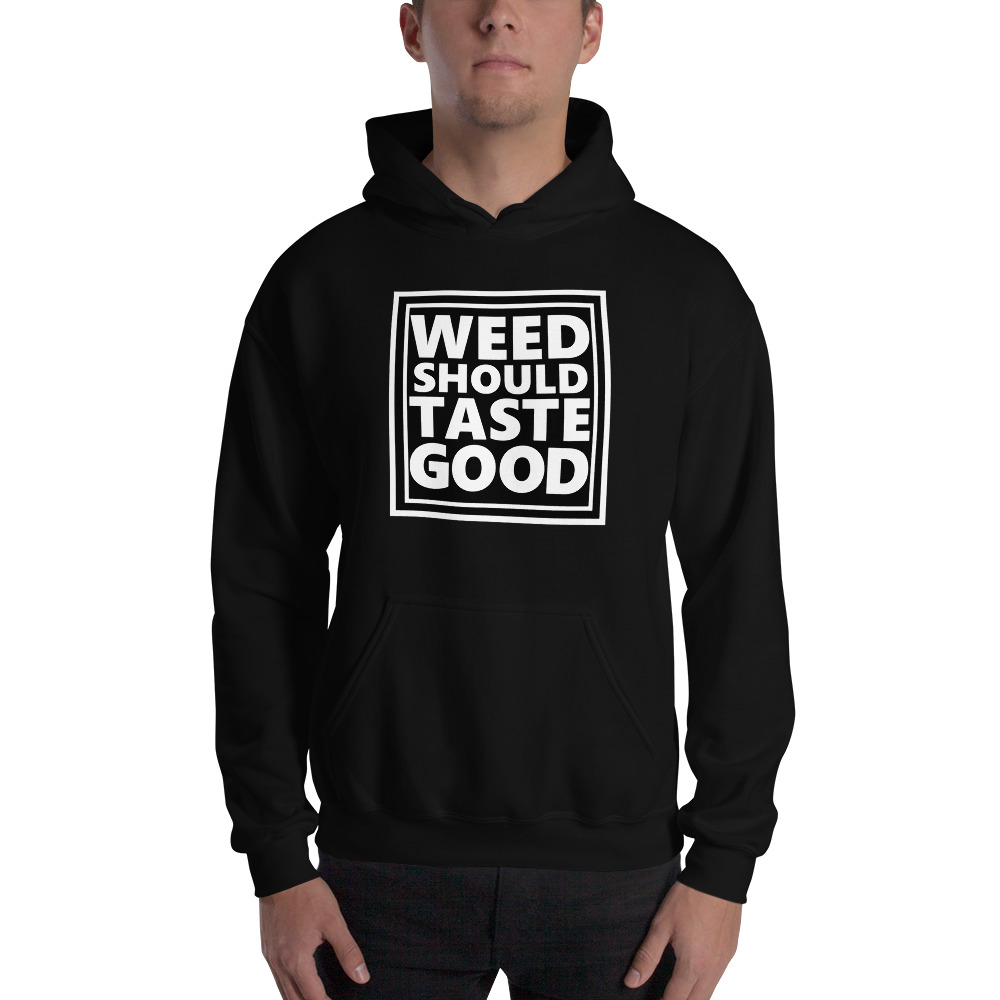Men's Heavy Blend Weed Should Taste Good Hoodie - Image 2
