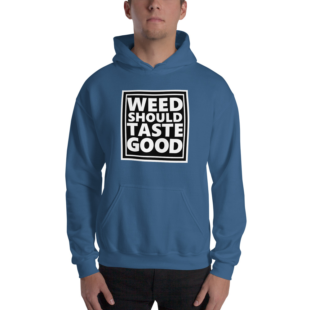 Men's Heavy Blend Weed Should Taste Good Hoodie - Image 7