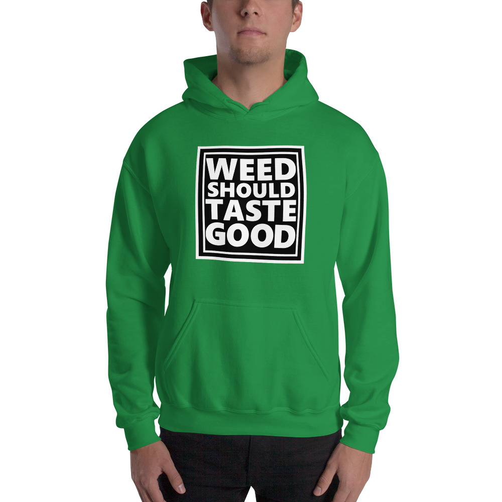 Men's Heavy Blend Weed Should Taste Good Hoodie - Image 9