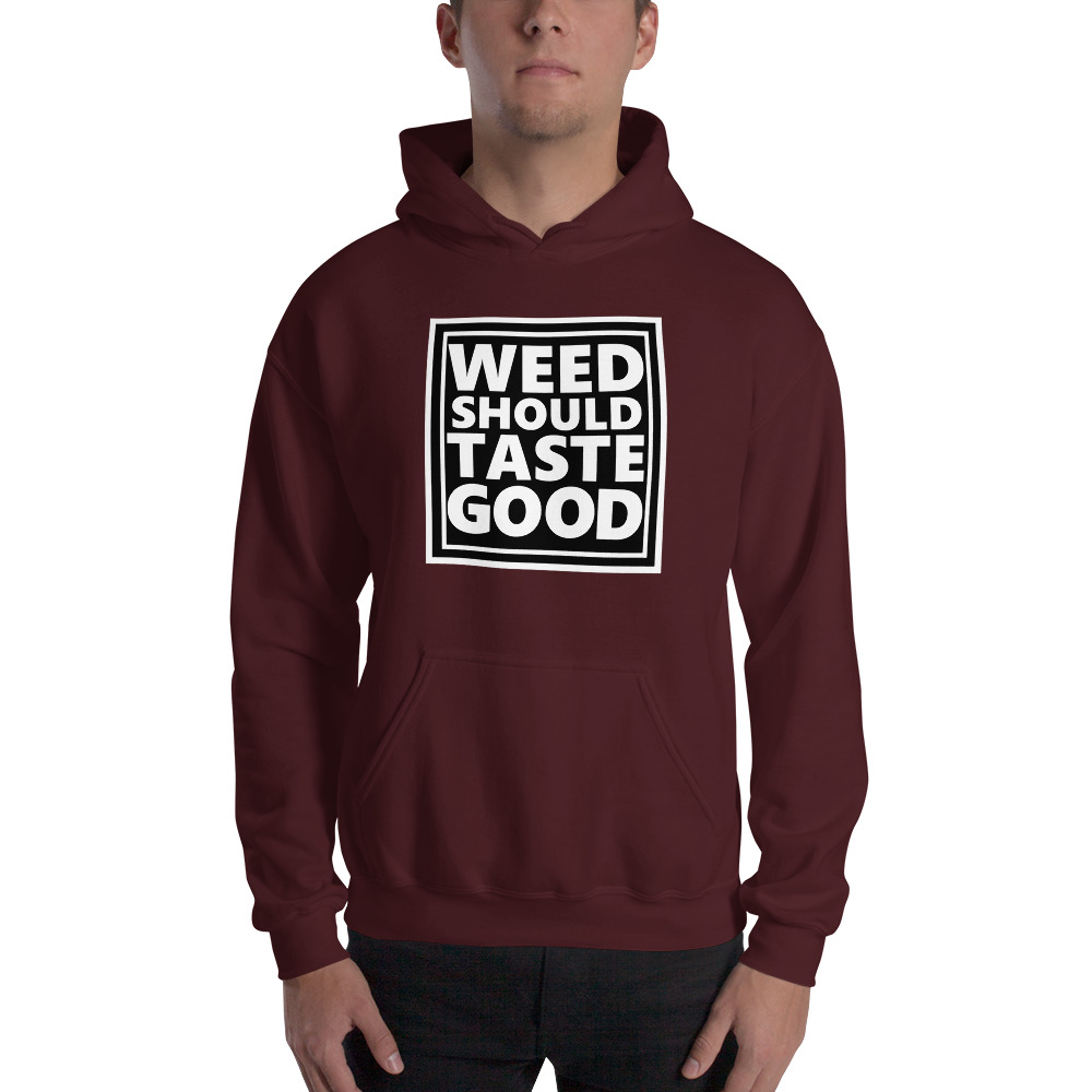 Men's Heavy Blend Weed Should Taste Good Hoodie - Image 4