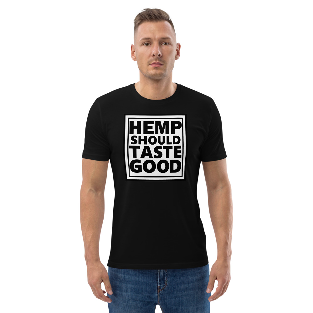 Men's Hemp Should Taste Good Organic Cotton T-shirt