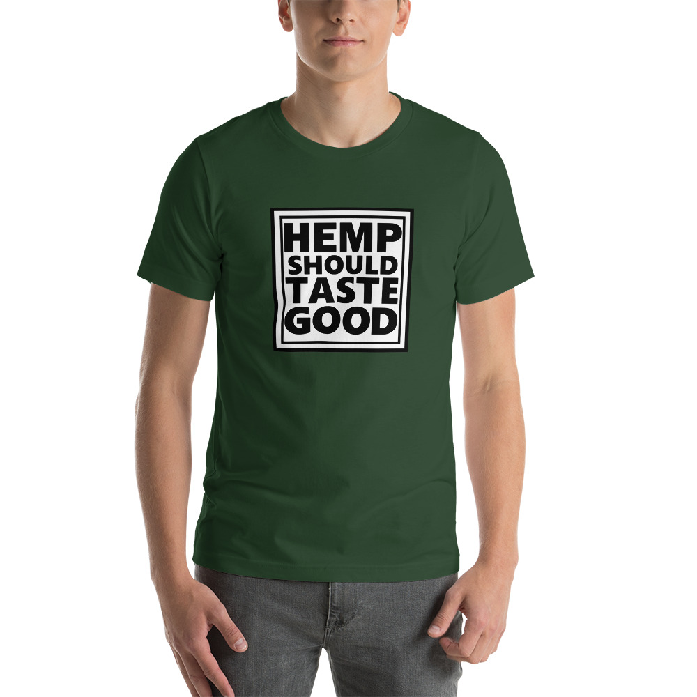 Men's Hemp Should Taste Good T-Shirt - Image 3