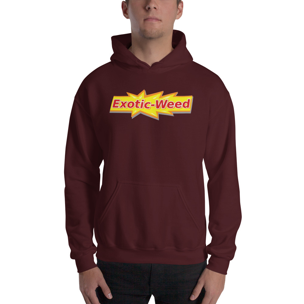 Men's Exotic-Weed Hoodie - Image 3