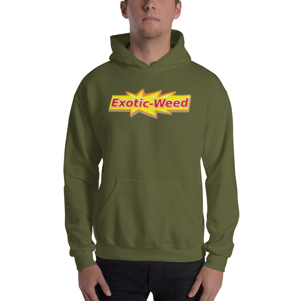 Men's Exotic-Weed Hoodie - Image 7