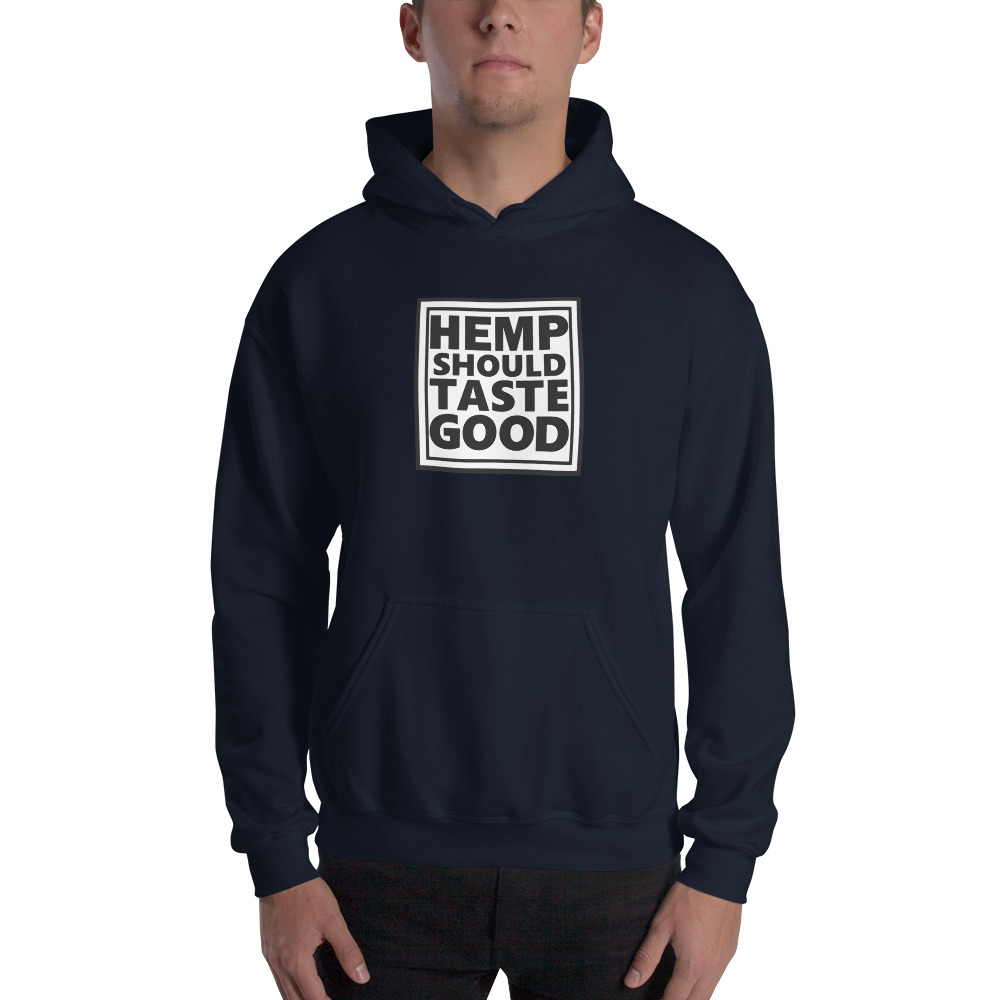 Men's Hemp Should Taste Good Hoodie - Image 2