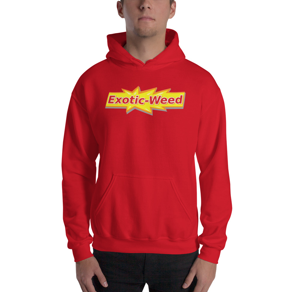 Men's Exotic-Weed Hoodie - Image 4