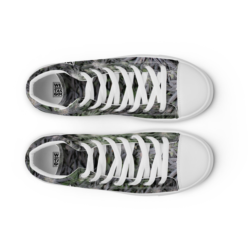 Men’s WSTG Canopy Print High Top Canvas Shoes - Image 5