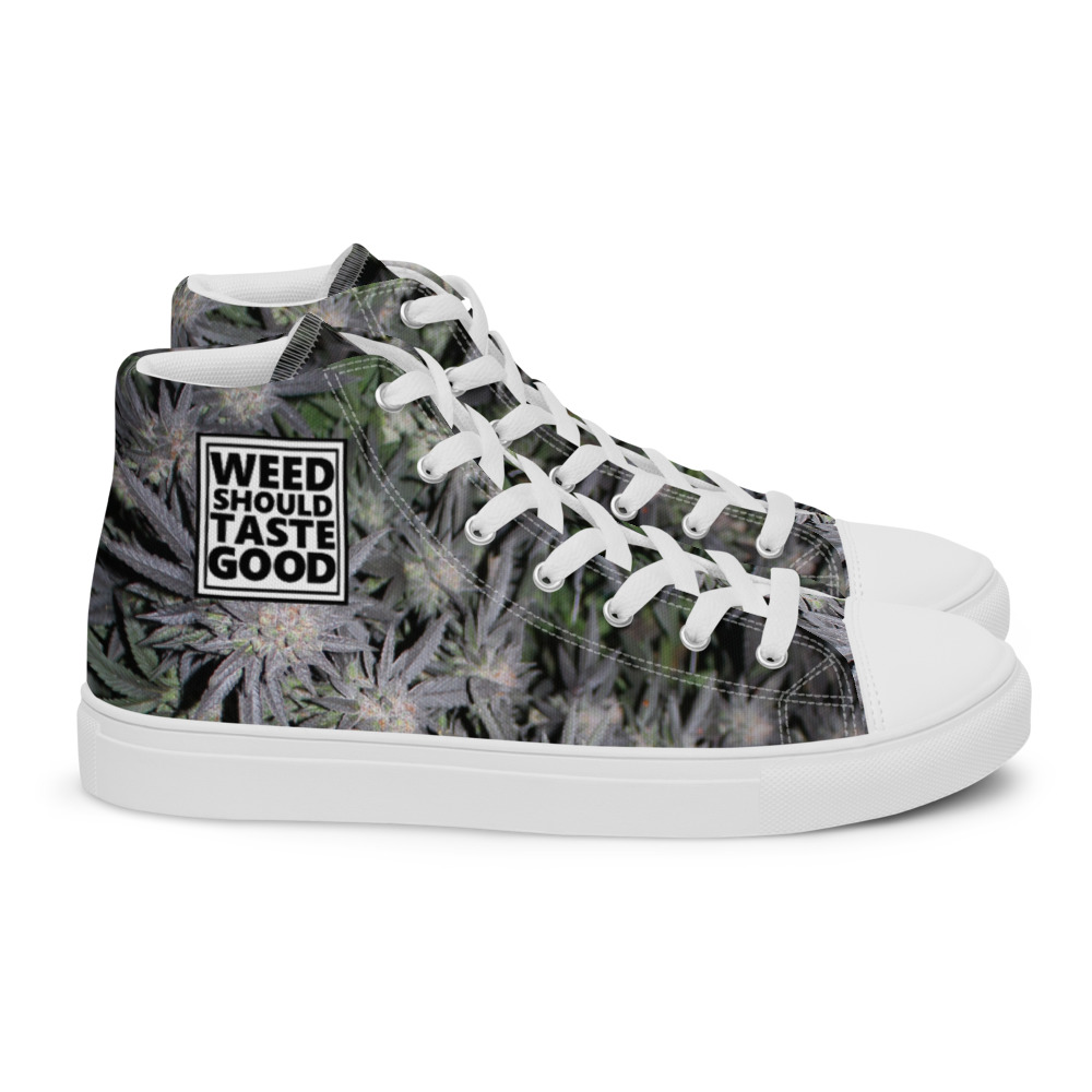Men’s WSTG Canopy Print High Top Canvas Shoes - Image 4