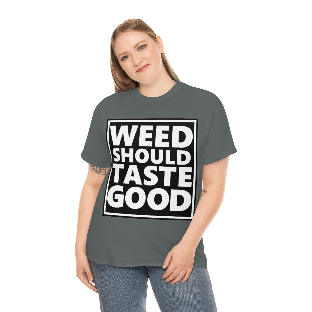 Weed Should Taste Good WB Unisex Heavy Cotton Tee - Image 67