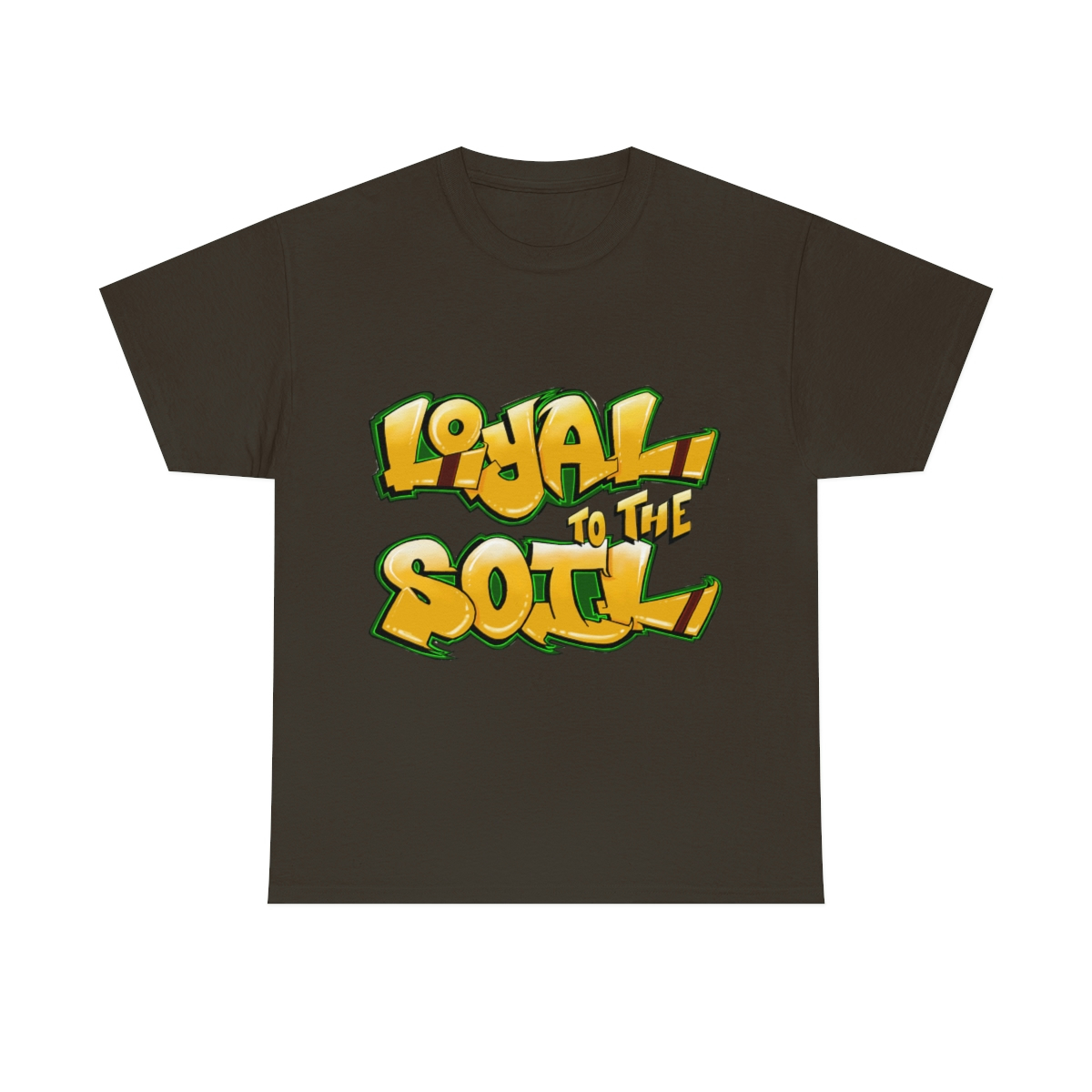 Loyal To The Soil Yellow Ras Elijah Tafari Unisex Heavy Cotton Tee - Image 25