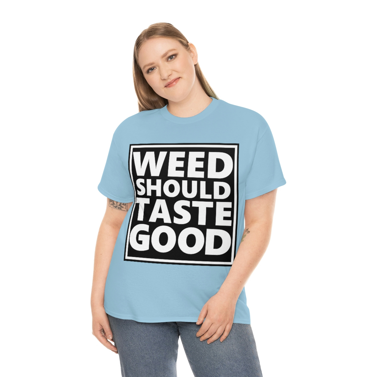 Weed Should Taste Good WB Unisex Heavy Cotton Tee - Image 59