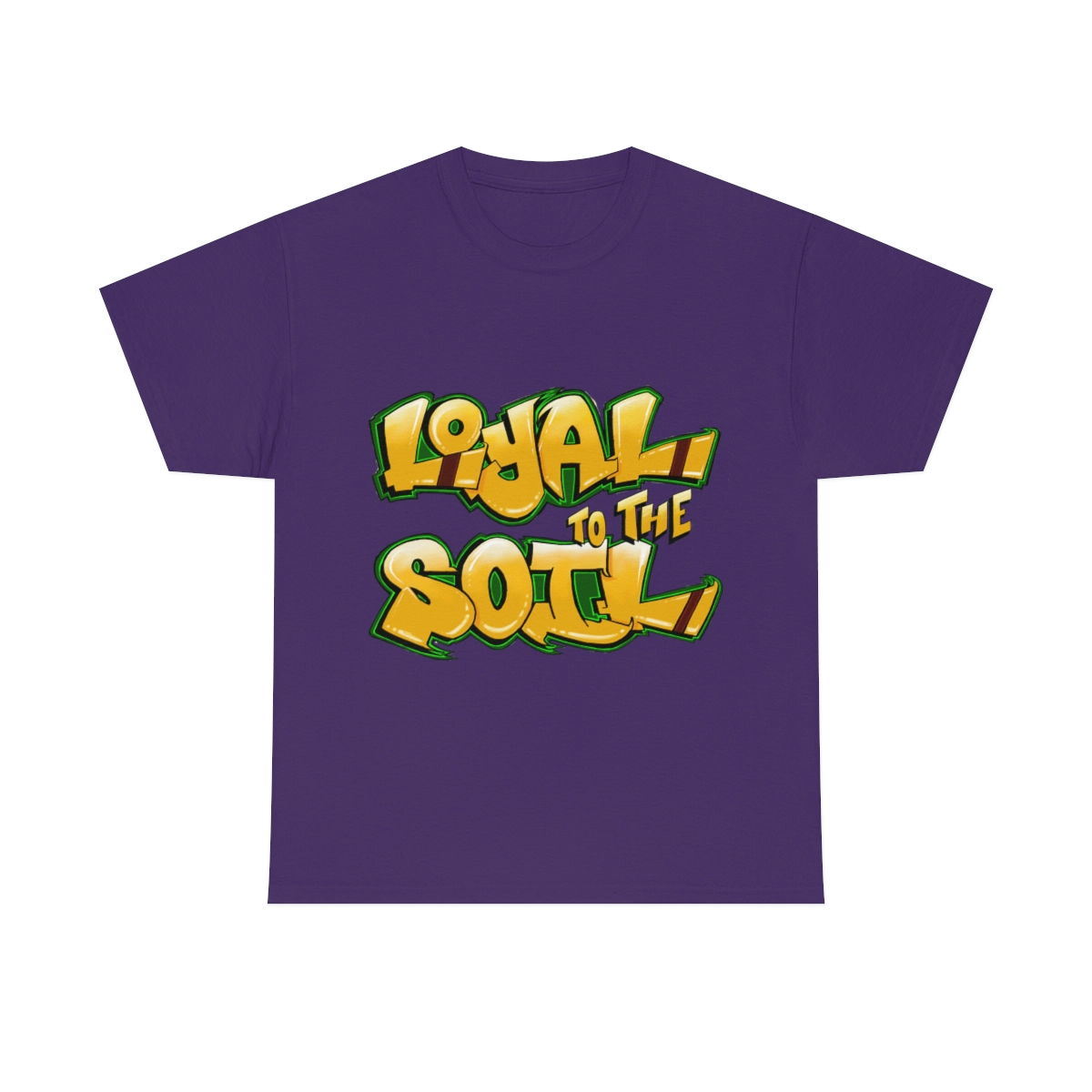 Loyal To The Soil Yellow Ras Elijah Tafari Unisex Heavy Cotton Tee - Image 81