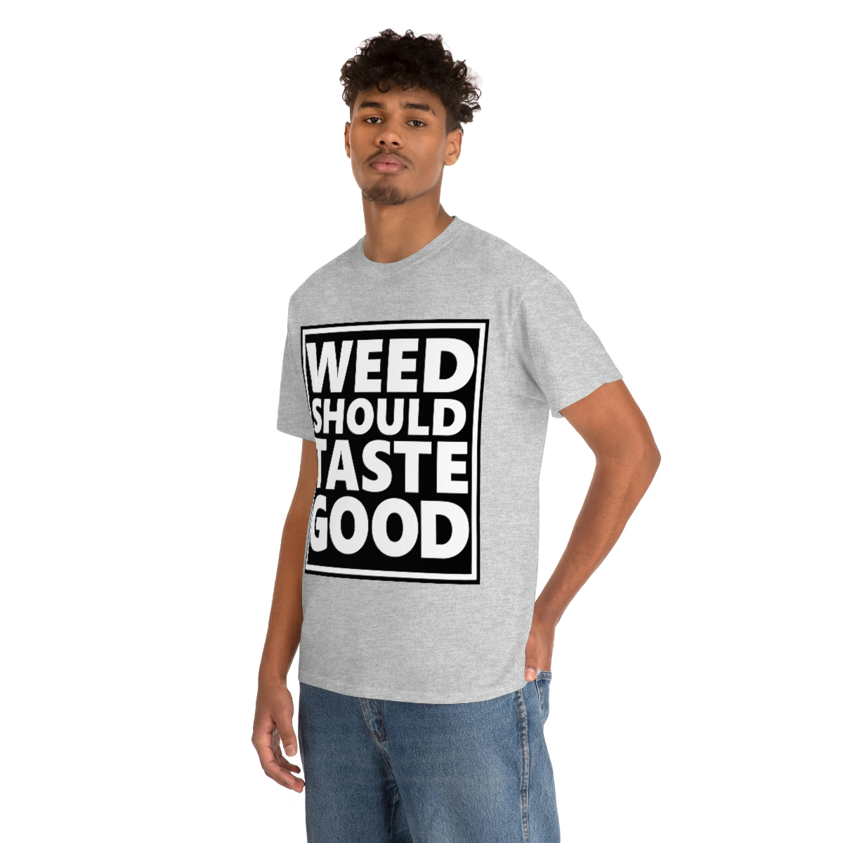 Weed Should Taste Good WB Unisex Heavy Cotton Tee - Image 29