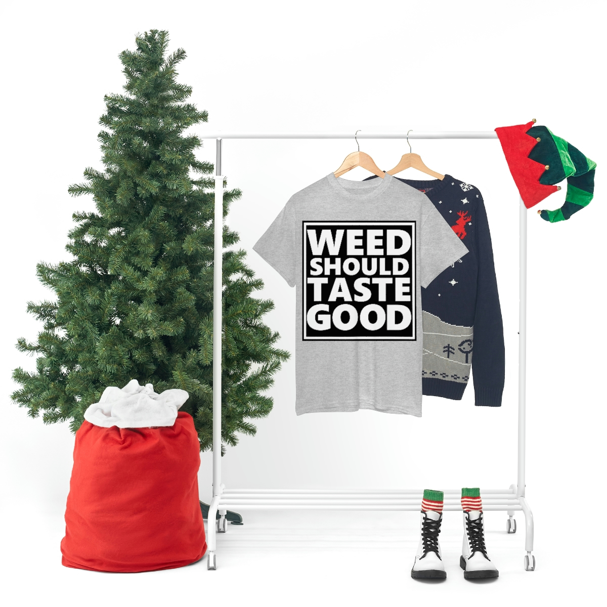Weed Should Taste Good WB Unisex Heavy Cotton Tee - Image 32