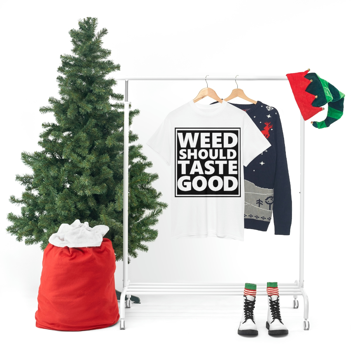 Weed Should Taste Good WB Unisex Heavy Cotton Tee - Image 16
