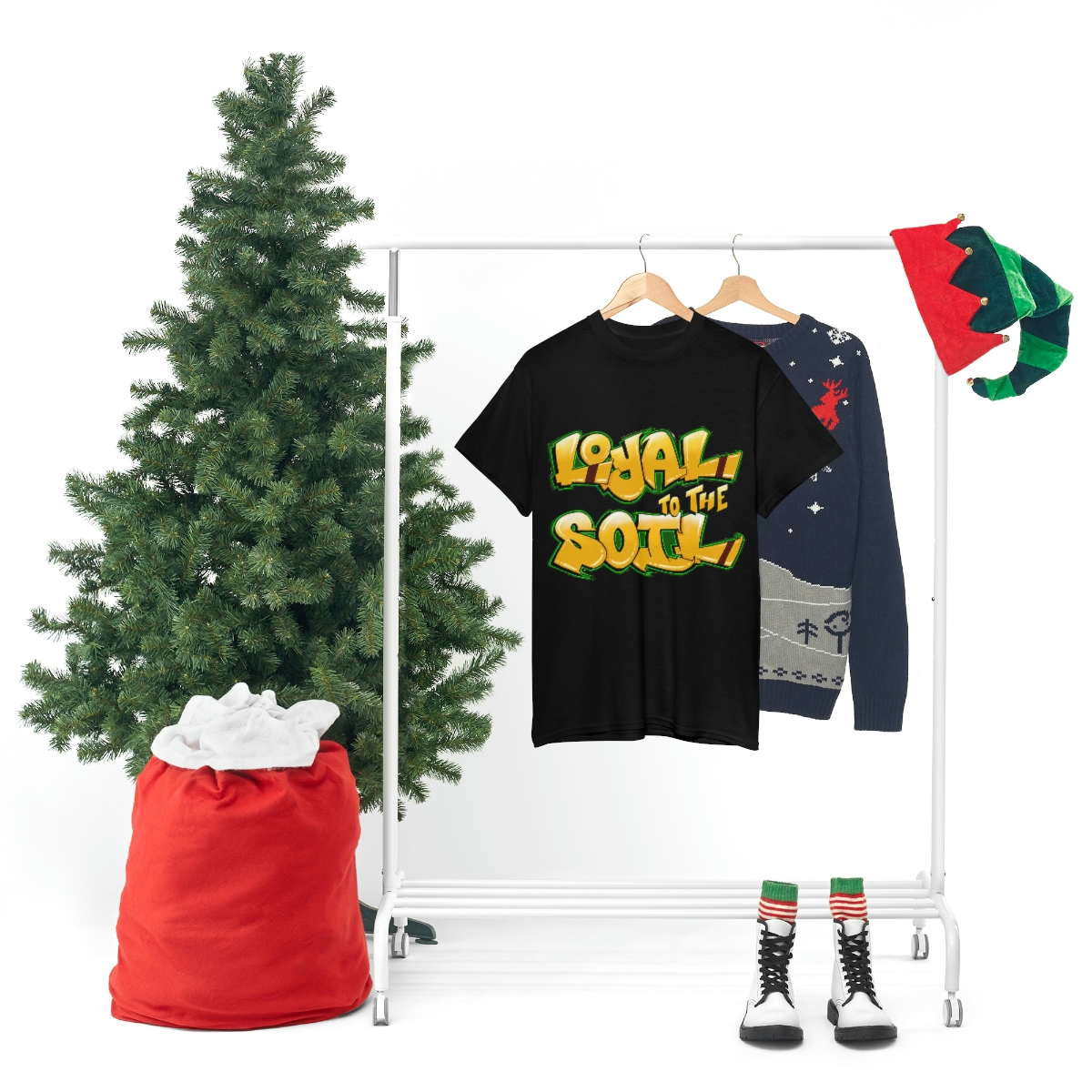 Loyal To The Soil Yellow Ras Elijah Tafari Unisex Heavy Cotton Tee - Image 24
