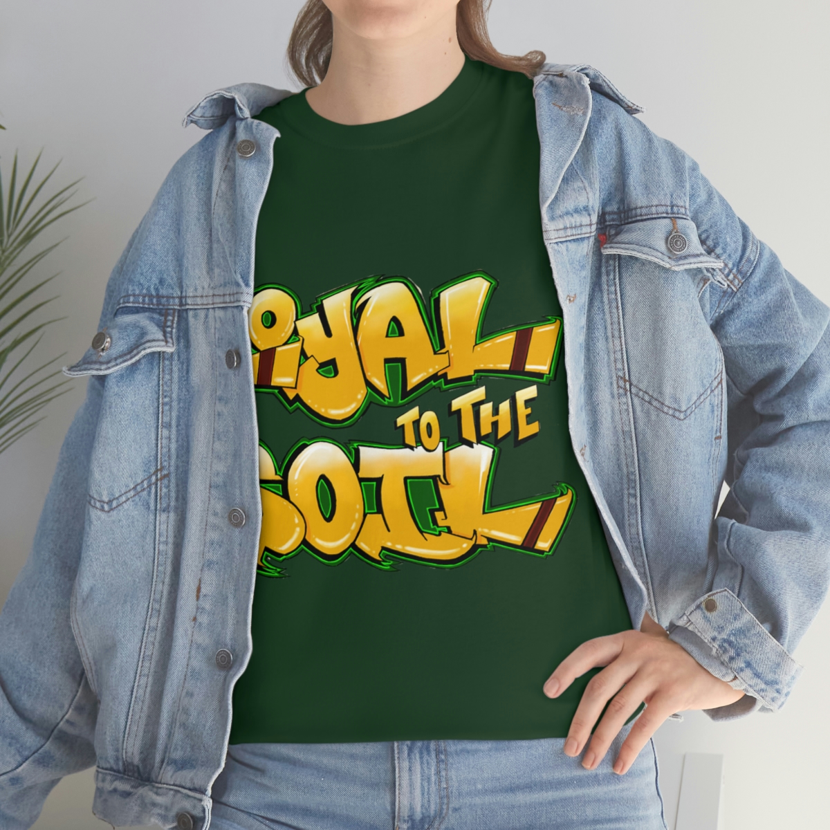 Loyal To The Soil Yellow Ras Elijah Tafari Unisex Heavy Cotton Tee - Image 38