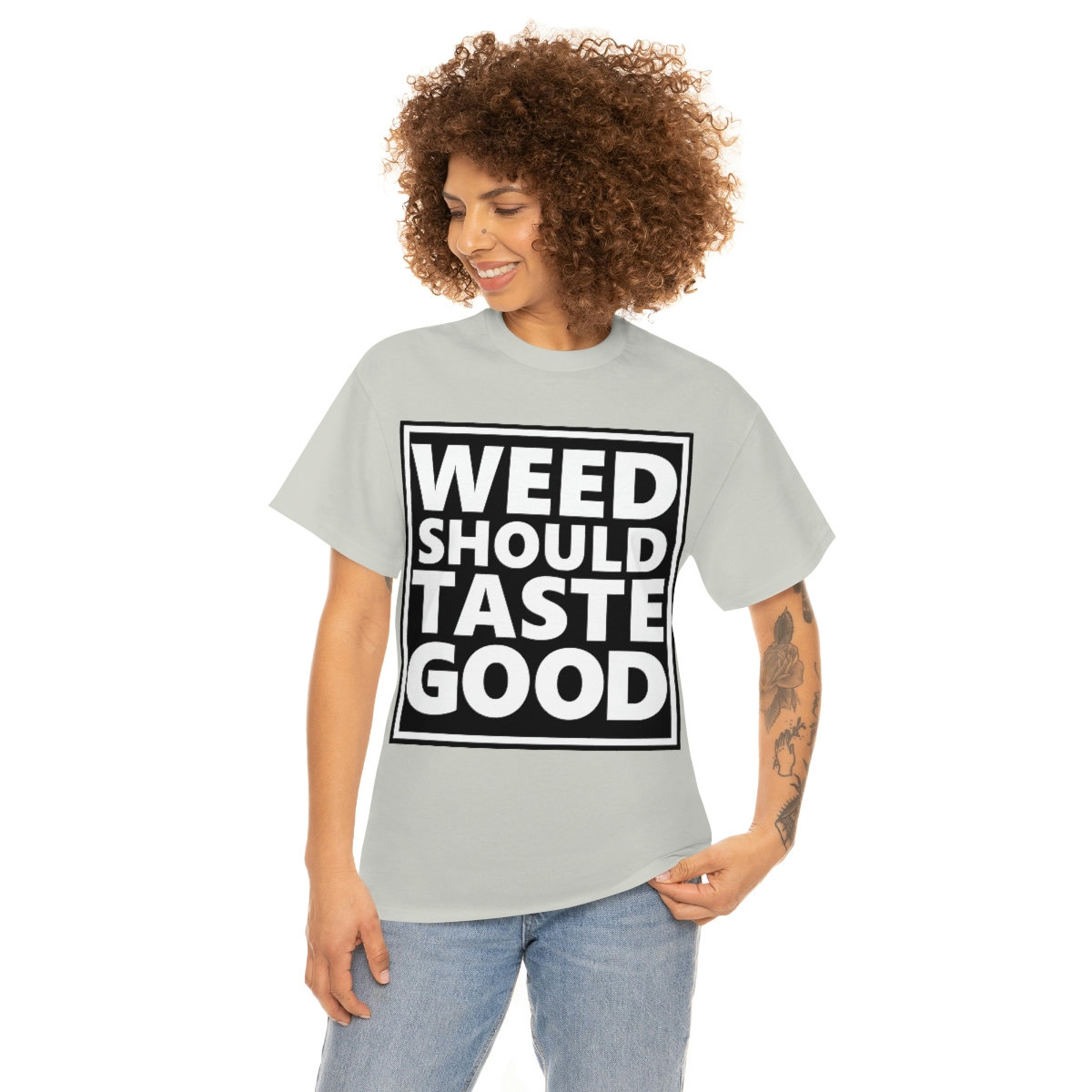 Weed Should Taste Good WB Unisex Heavy Cotton Tee - Image 18