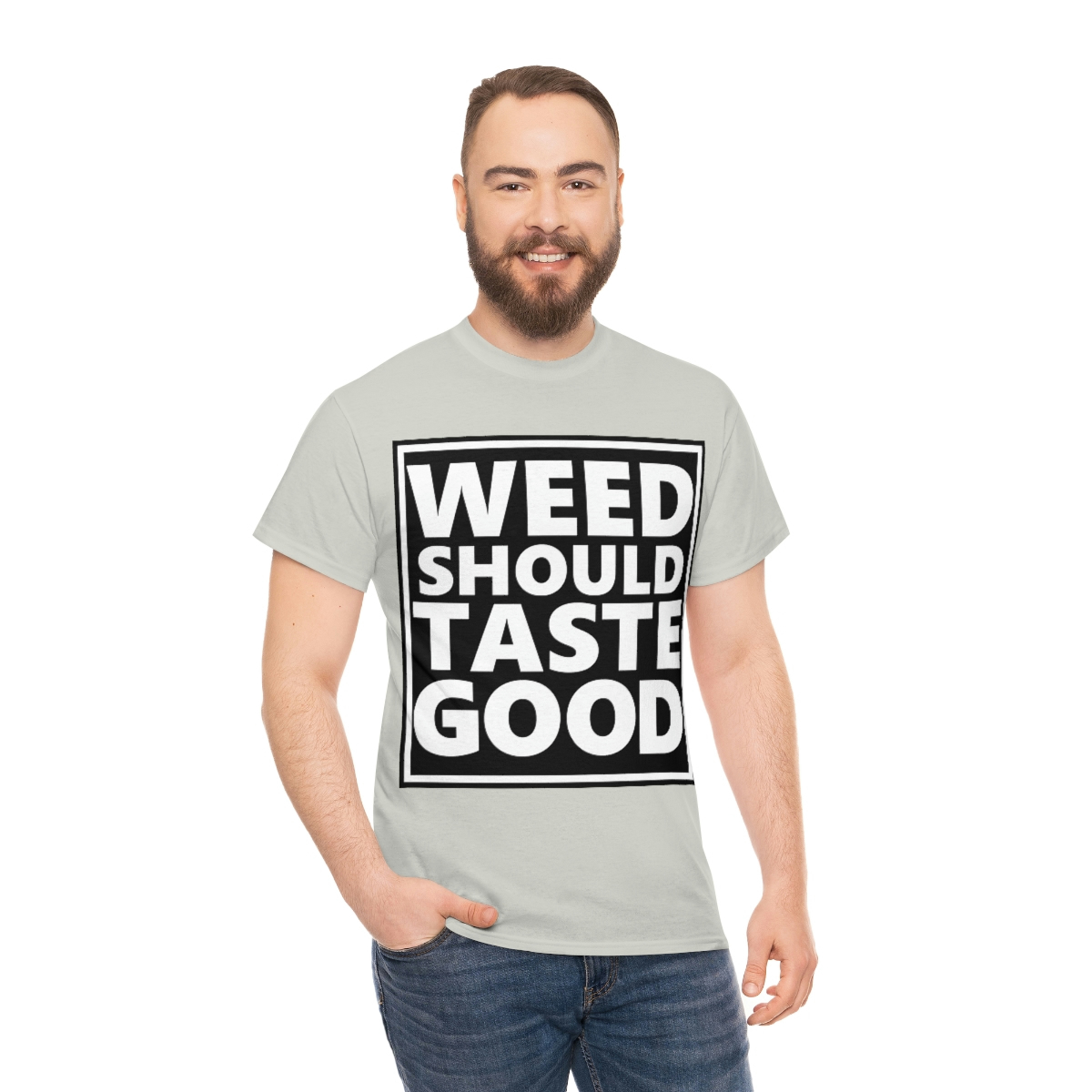 Weed Should Taste Good WB Unisex Heavy Cotton Tee - Image 20