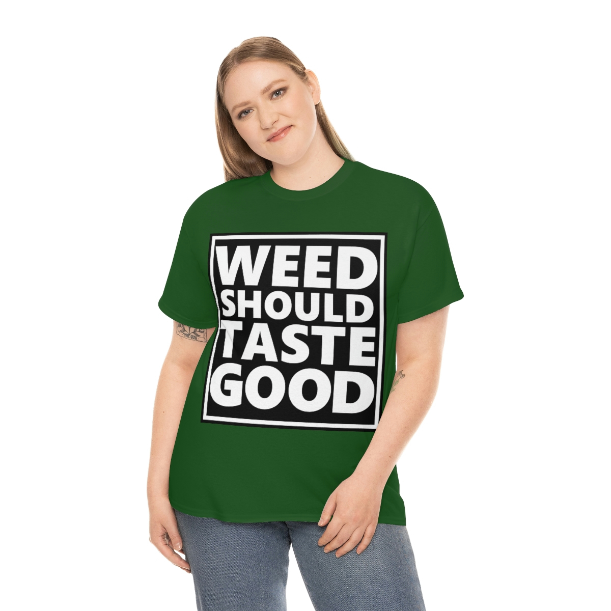 Weed Should Taste Good WB Unisex Heavy Cotton Tee - Image 43
