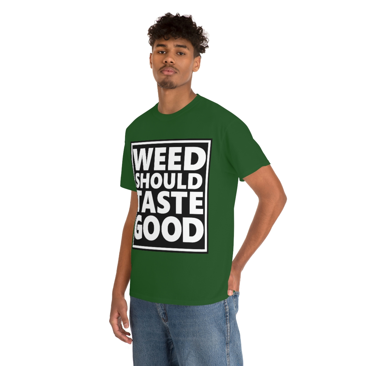 Weed Should Taste Good WB Unisex Heavy Cotton Tee - Image 45