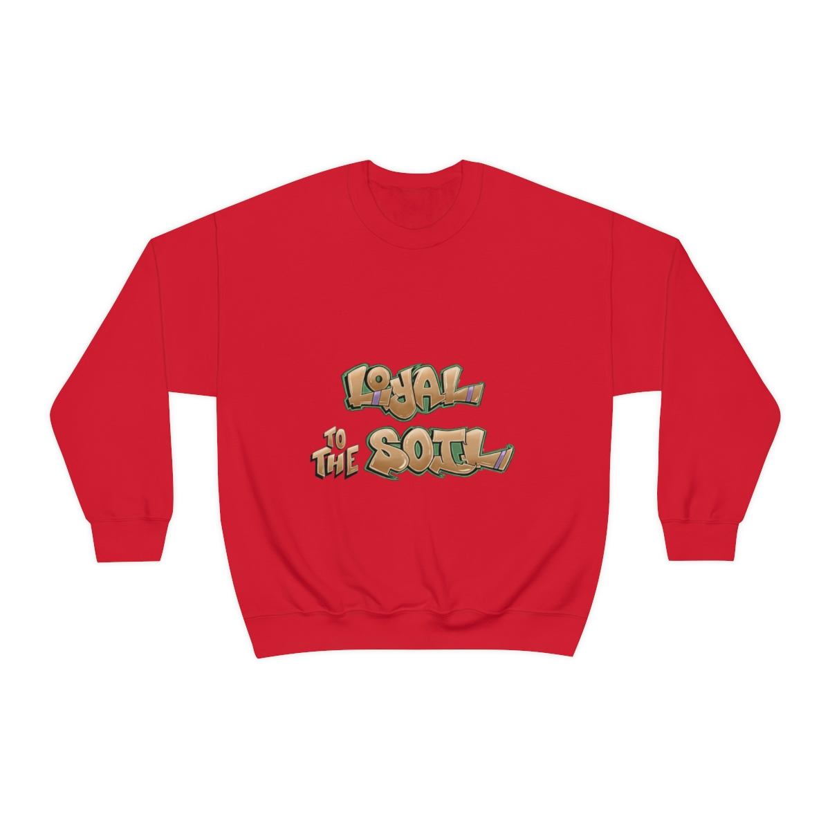Loyal To The Soil Earthtone Ras Elijah Tafari Unisex Heavy Blend™ Crewneck Sweatshirt - Image 73