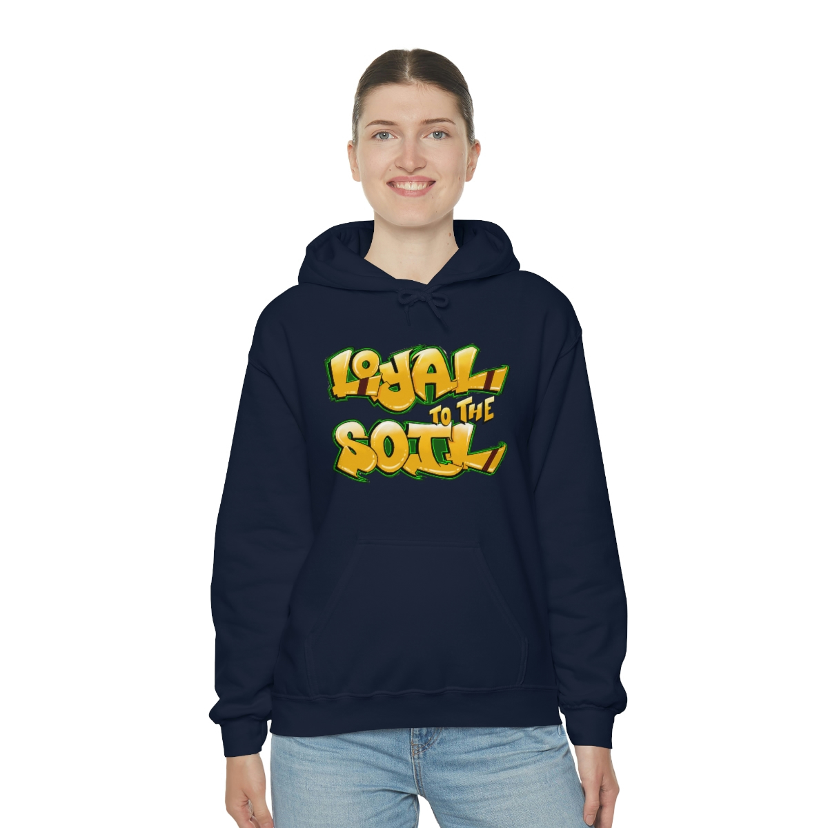 Loyal To The Soil Yellow Ras Elijah Tafari Unisex Heavy Blend™ Hooded Sweatshirt - Image 5
