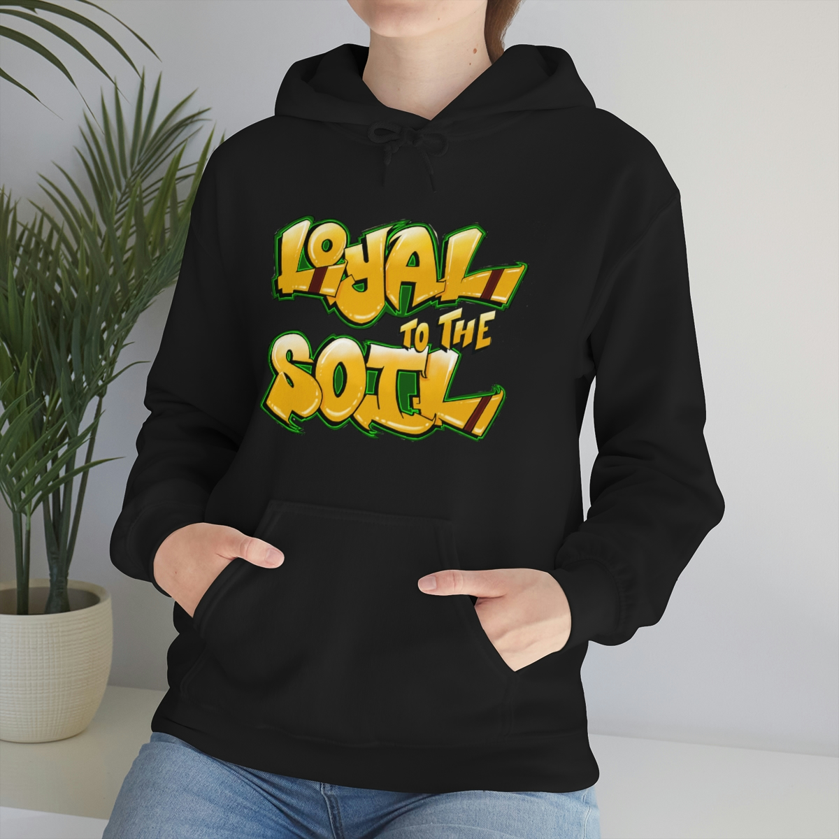 Loyal To The Soil Yellow Ras Elijah Tafari Unisex Heavy Blend™ Hooded Sweatshirt - Image 22