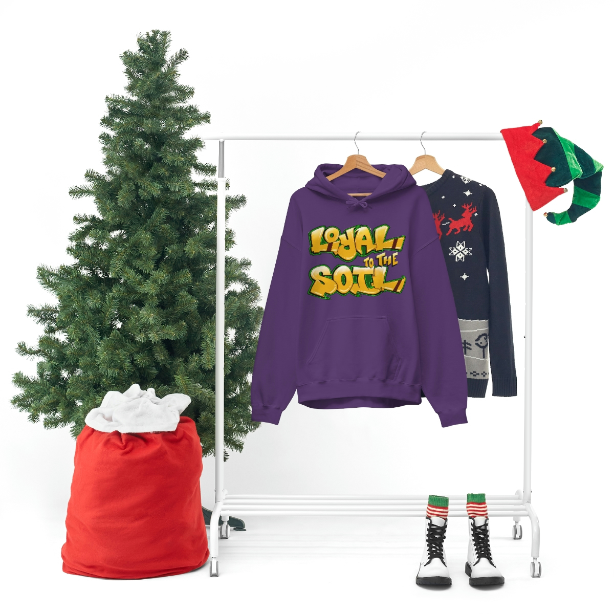Loyal To The Soil Yellow Ras Elijah Tafari Unisex Heavy Blend™ Hooded Sweatshirt - Image 88