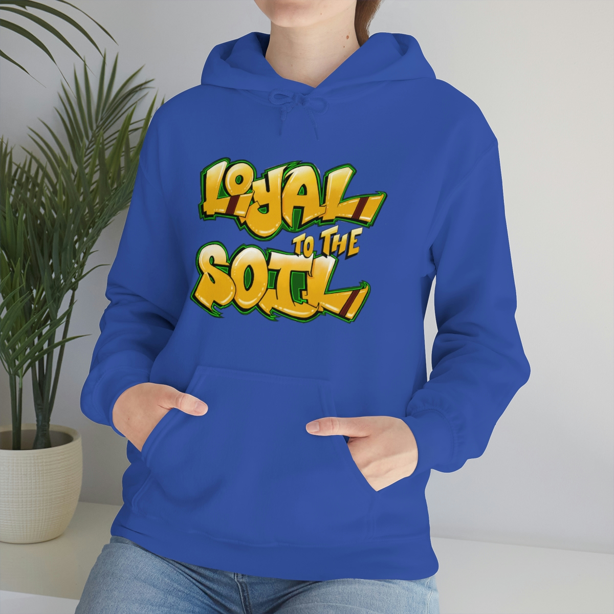 Loyal To The Soil Yellow Ras Elijah Tafari Unisex Heavy Blend™ Hooded Sweatshirt - Image 78