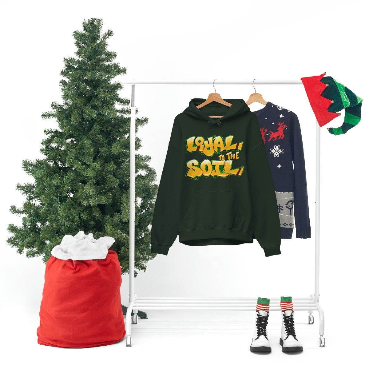 Loyal To The Soil Yellow Ras Elijah Tafari Unisex Heavy Blend™ Hooded Sweatshirt - Image 48