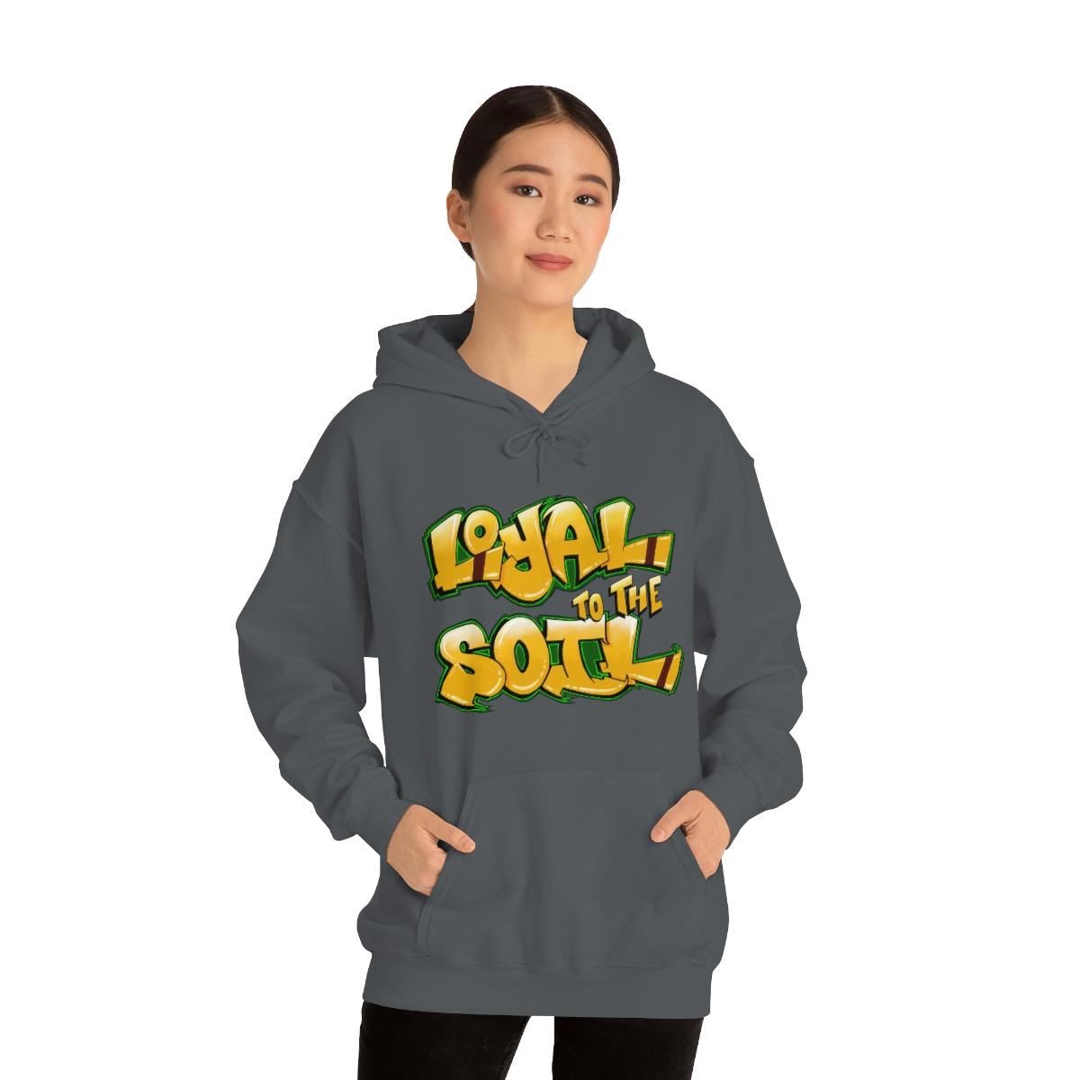 Loyal To The Soil Yellow Ras Elijah Tafari Unisex Heavy Blend™ Hooded Sweatshirt - Image 66