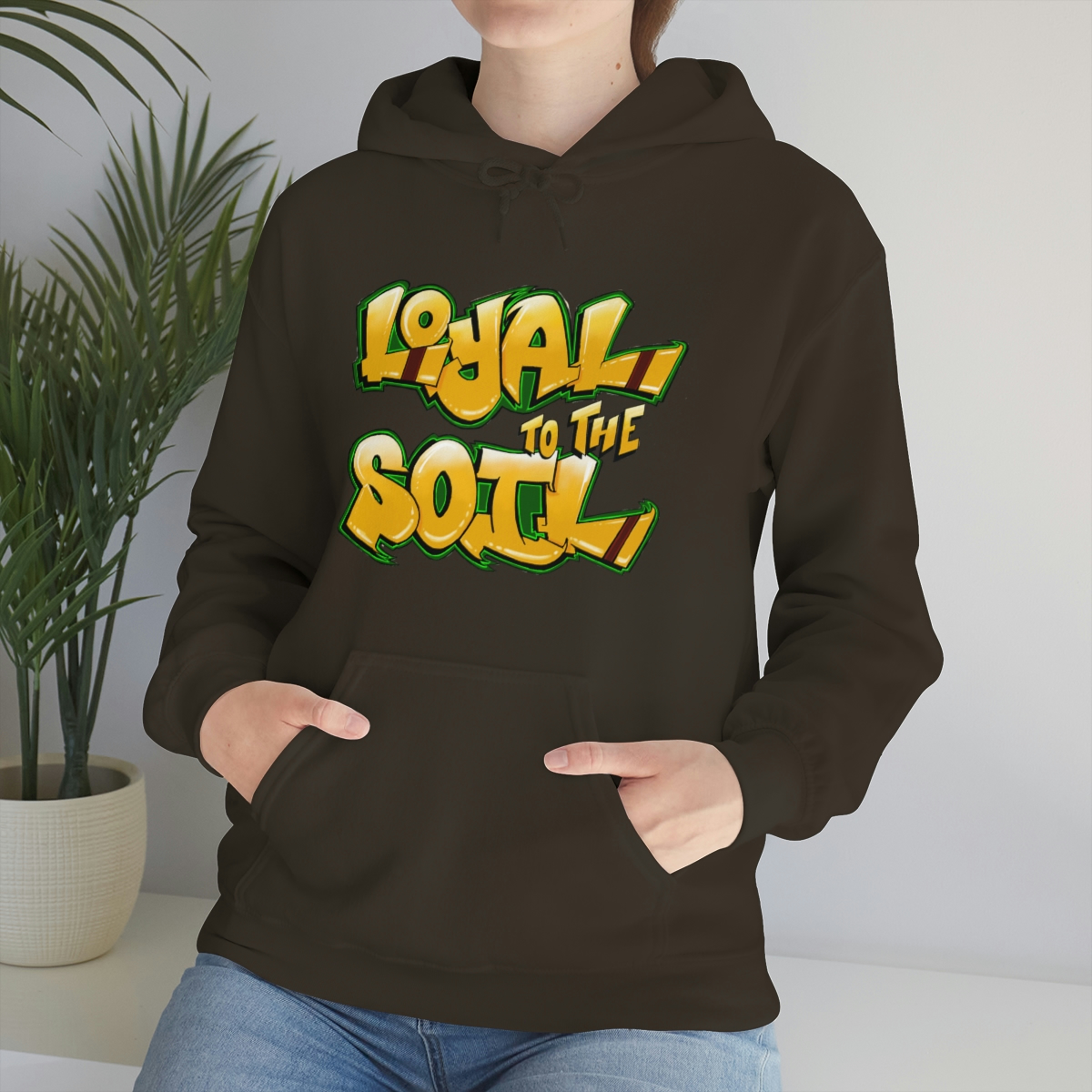 Loyal To The Soil Yellow Ras Elijah Tafari Unisex Heavy Blend™ Hooded Sweatshirt - Image 38
