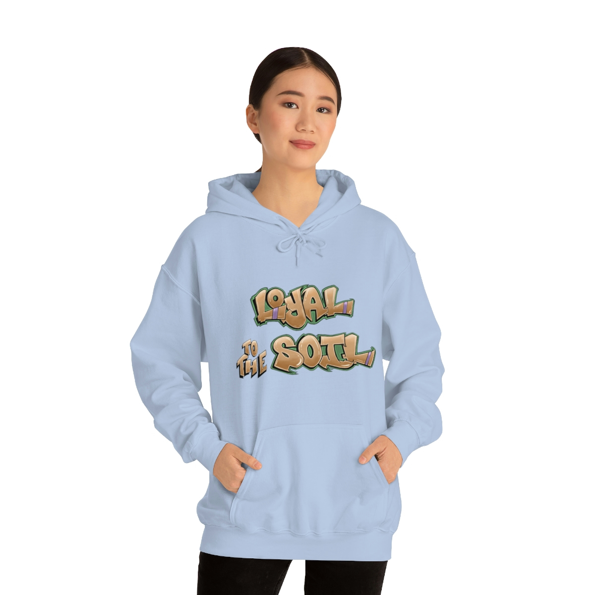 Loyal To The Soil Earthtone - Ras Elijah Tafari Unisex Heavy Blend™ Hooded Sweatshirt - Image 58
