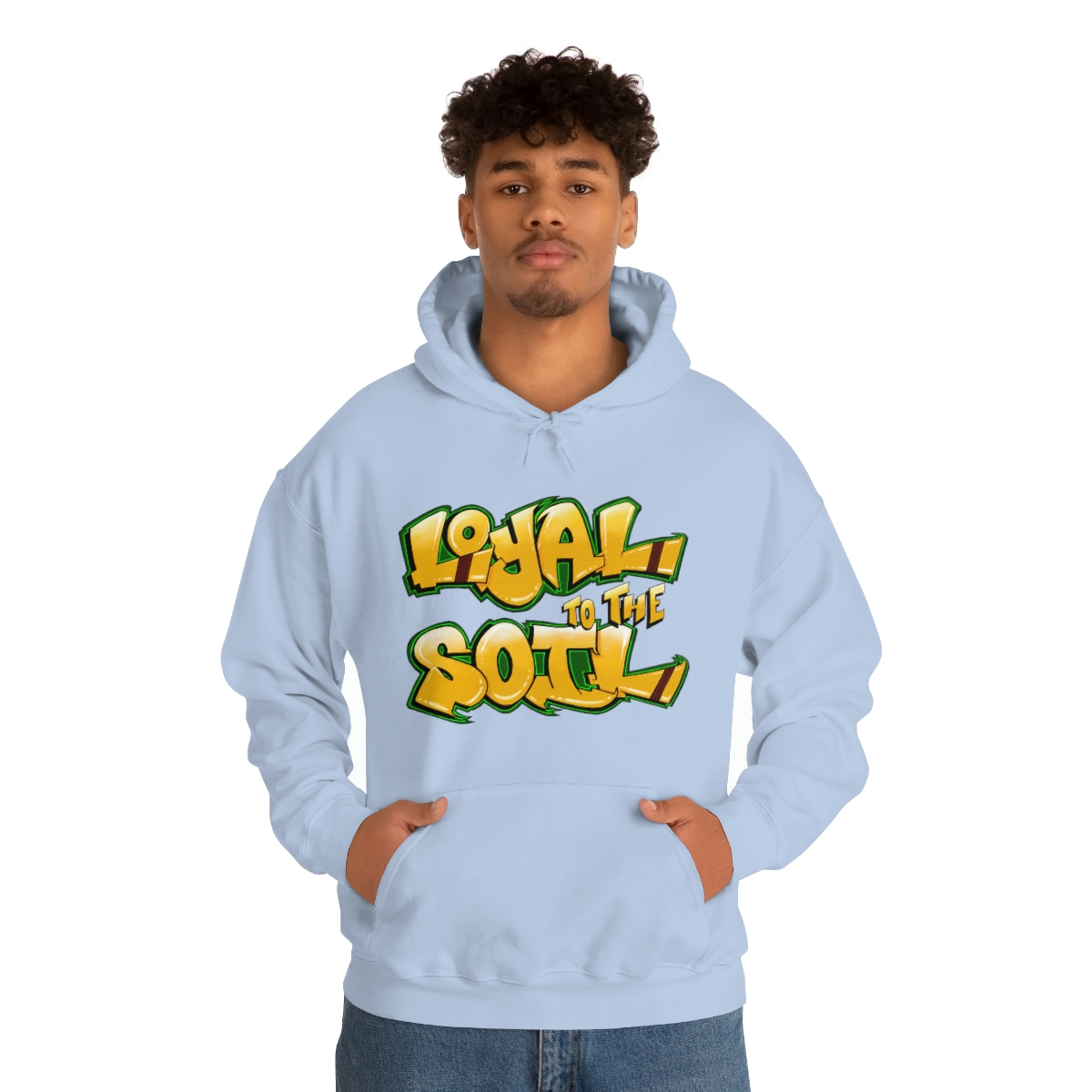 Loyal To The Soil Yellow Ras Elijah Tafari Unisex Heavy Blend™ Hooded Sweatshirt - Image 59