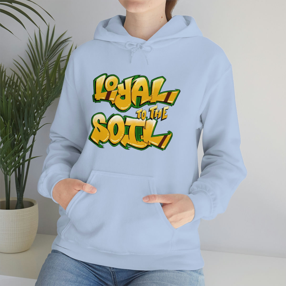Loyal To The Soil Yellow Ras Elijah Tafari Unisex Heavy Blend™ Hooded Sweatshirt - Image 62