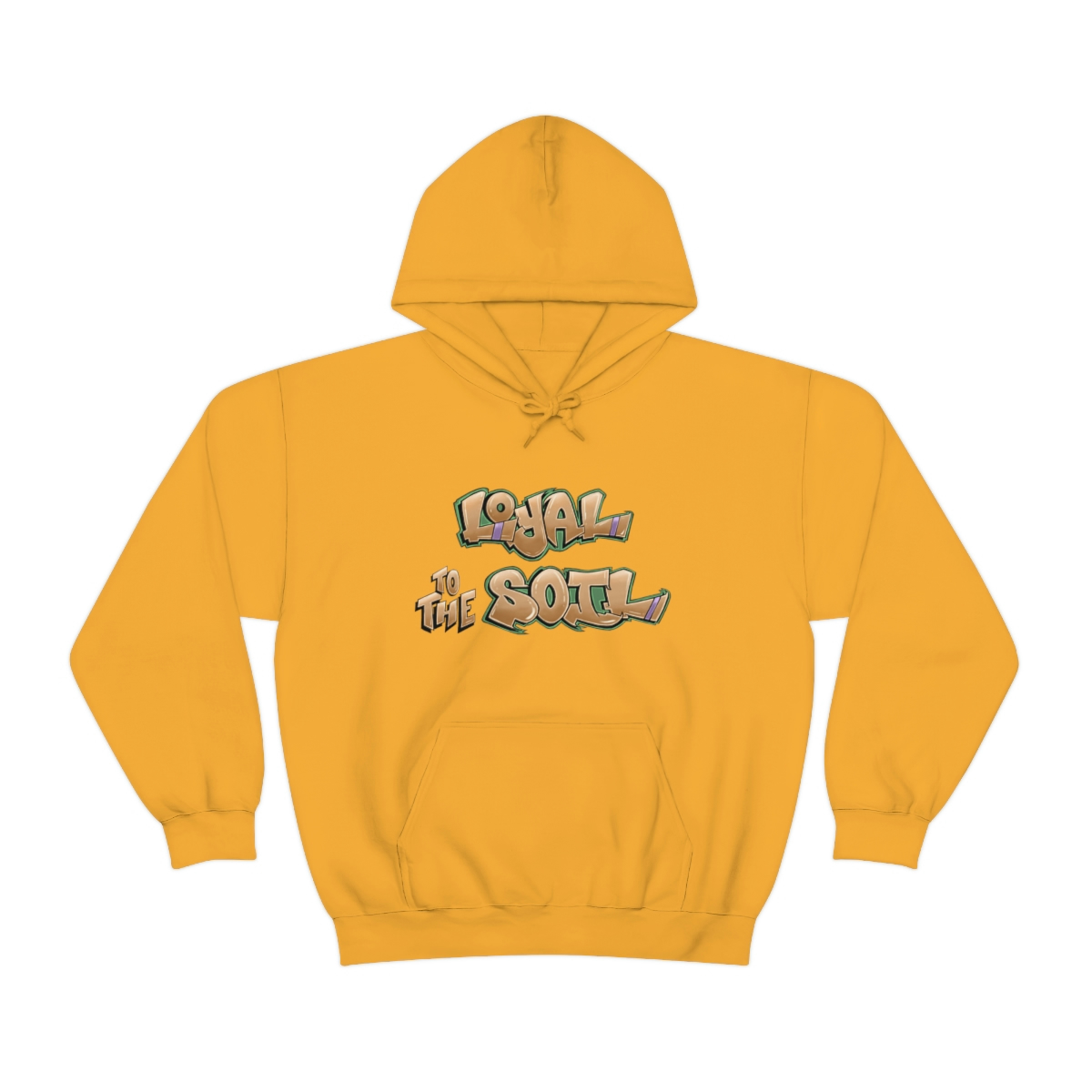 Loyal To The Soil Earthtone - Ras Elijah Tafari Unisex Heavy Blend™ Hooded Sweatshirt - Image 25