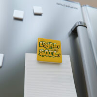 Loyal To The Soil - Rah Elijah Tafari - Porcelain Magnet, Square