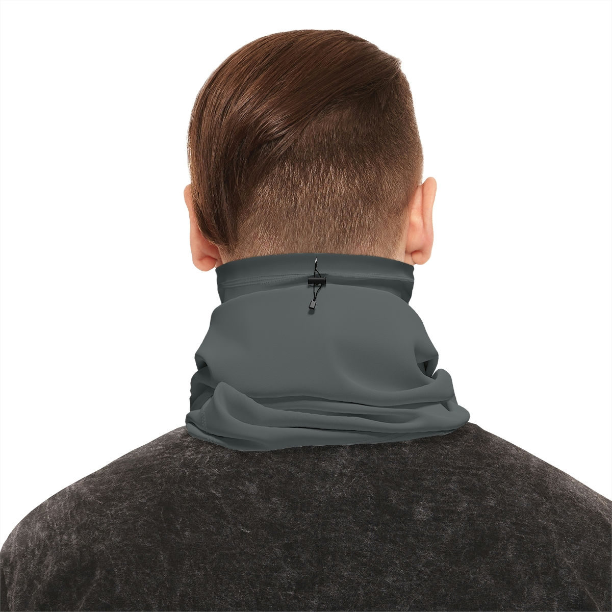 Loyal To The Soil Artwork Ras Elijah Tafari Winter Neck Gaiter With Drawstring - Image 9
