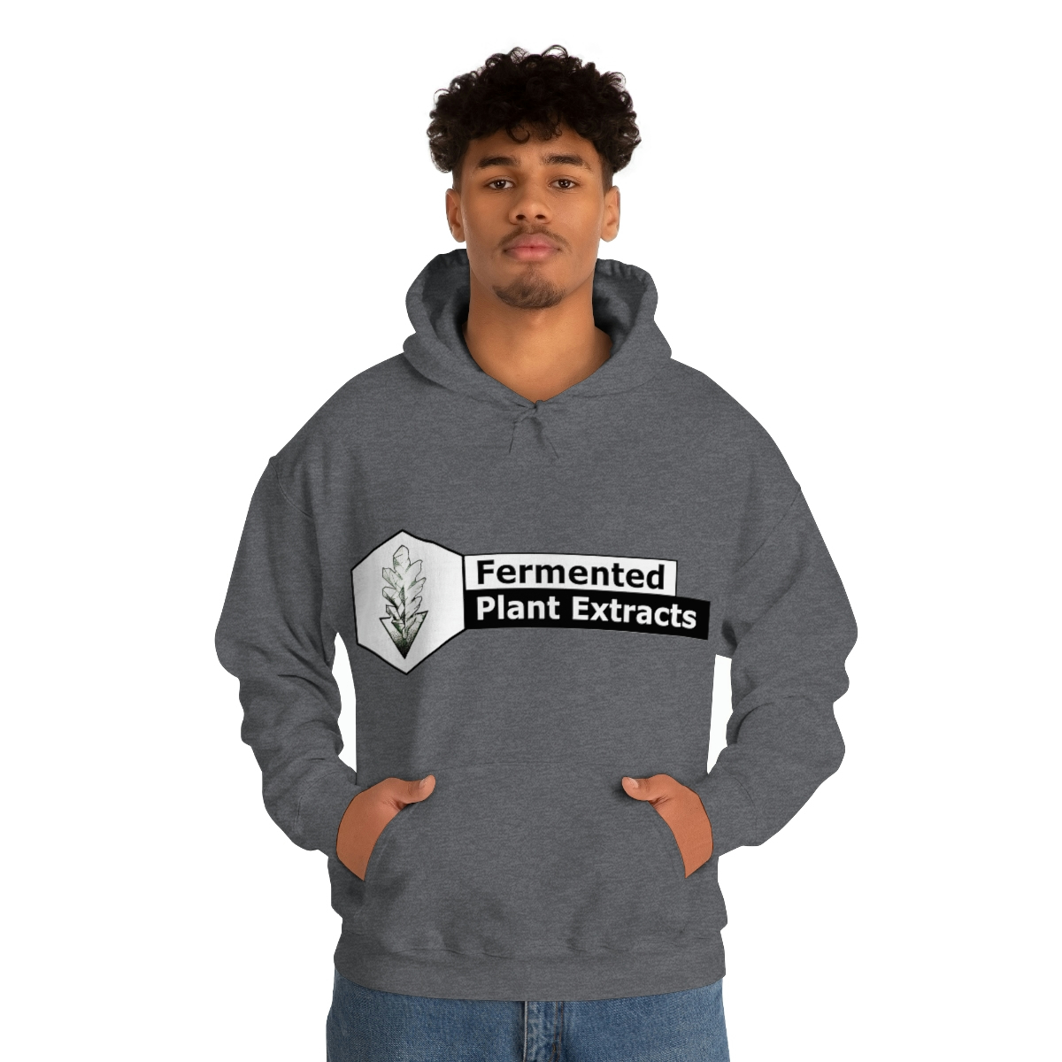 Fermented Plant Extracts W Unisex Heavy Blendâ„¢ Hooded Sweatshirt - Image 3