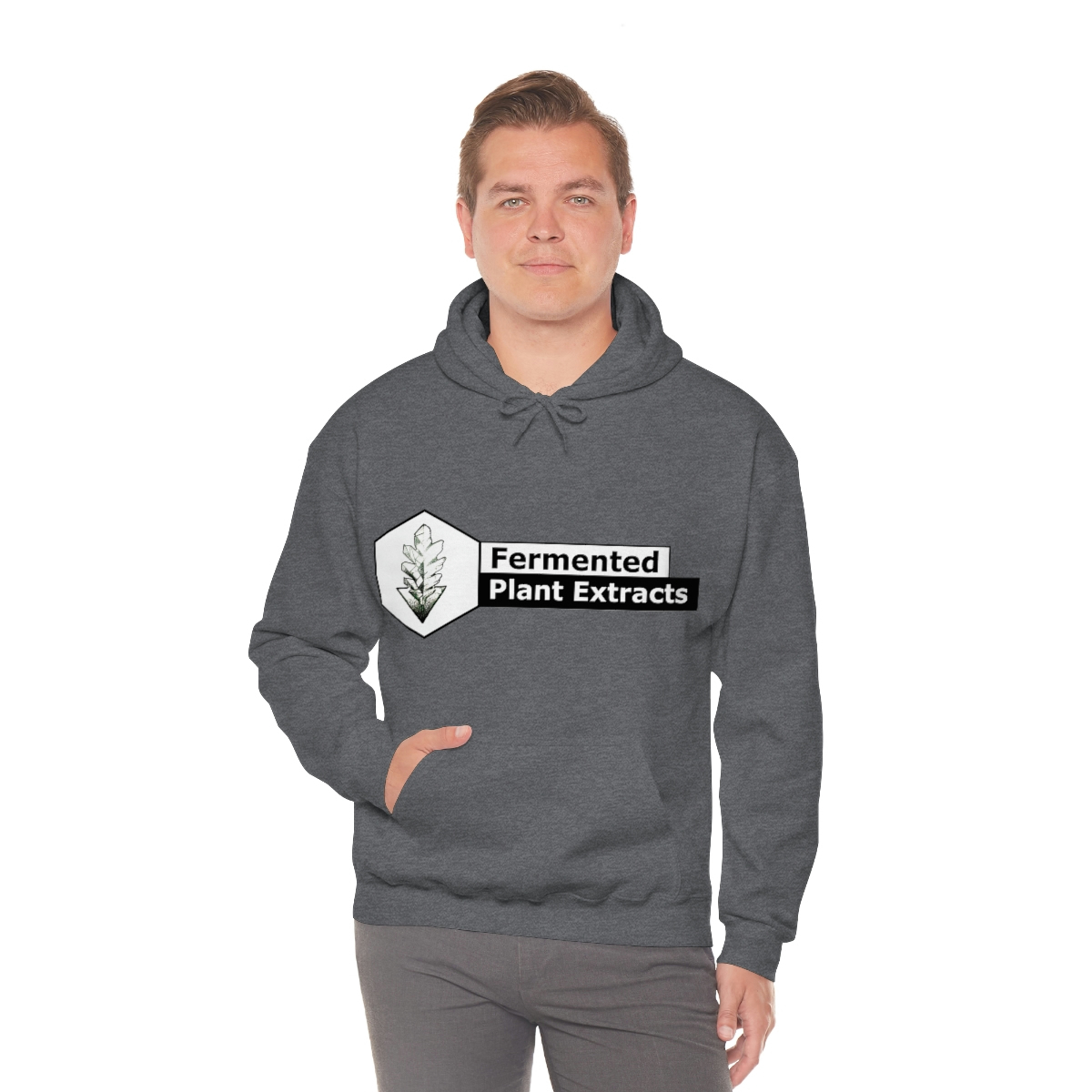 Fermented Plant Extracts W Unisex Heavy Blendâ„¢ Hooded Sweatshirt - Image 5