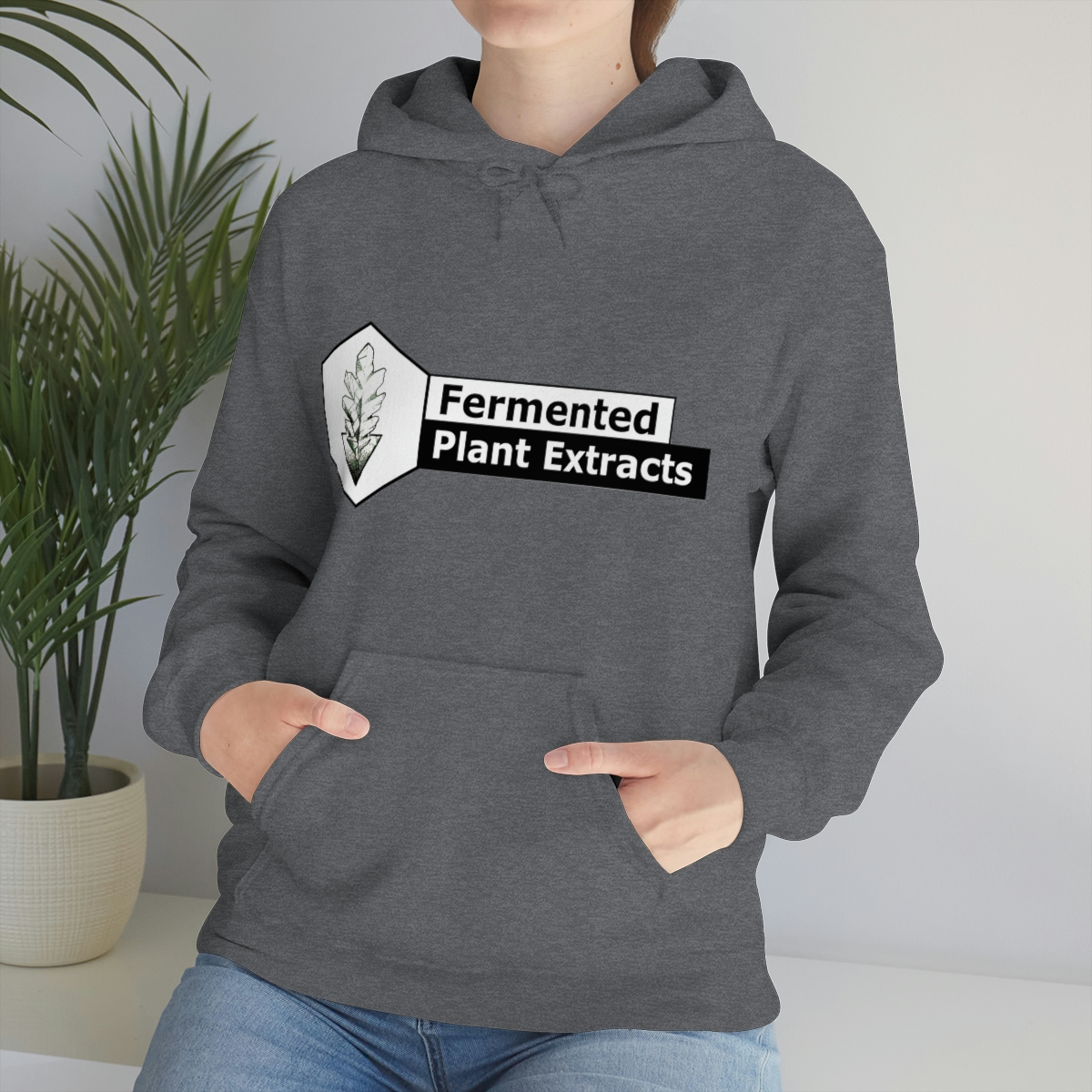 Fermented Plant Extracts W Unisex Heavy Blendâ„¢ Hooded Sweatshirt - Image 6