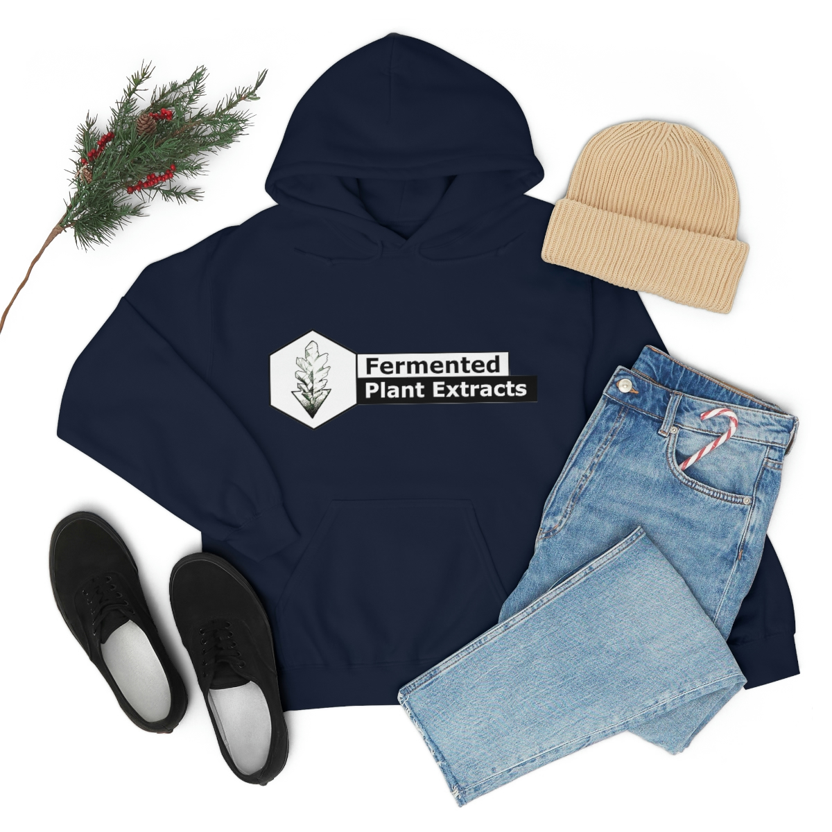 Fermented Plant Extracts W Unisex Heavy Blendâ„¢ Hooded Sweatshirt - Image 87