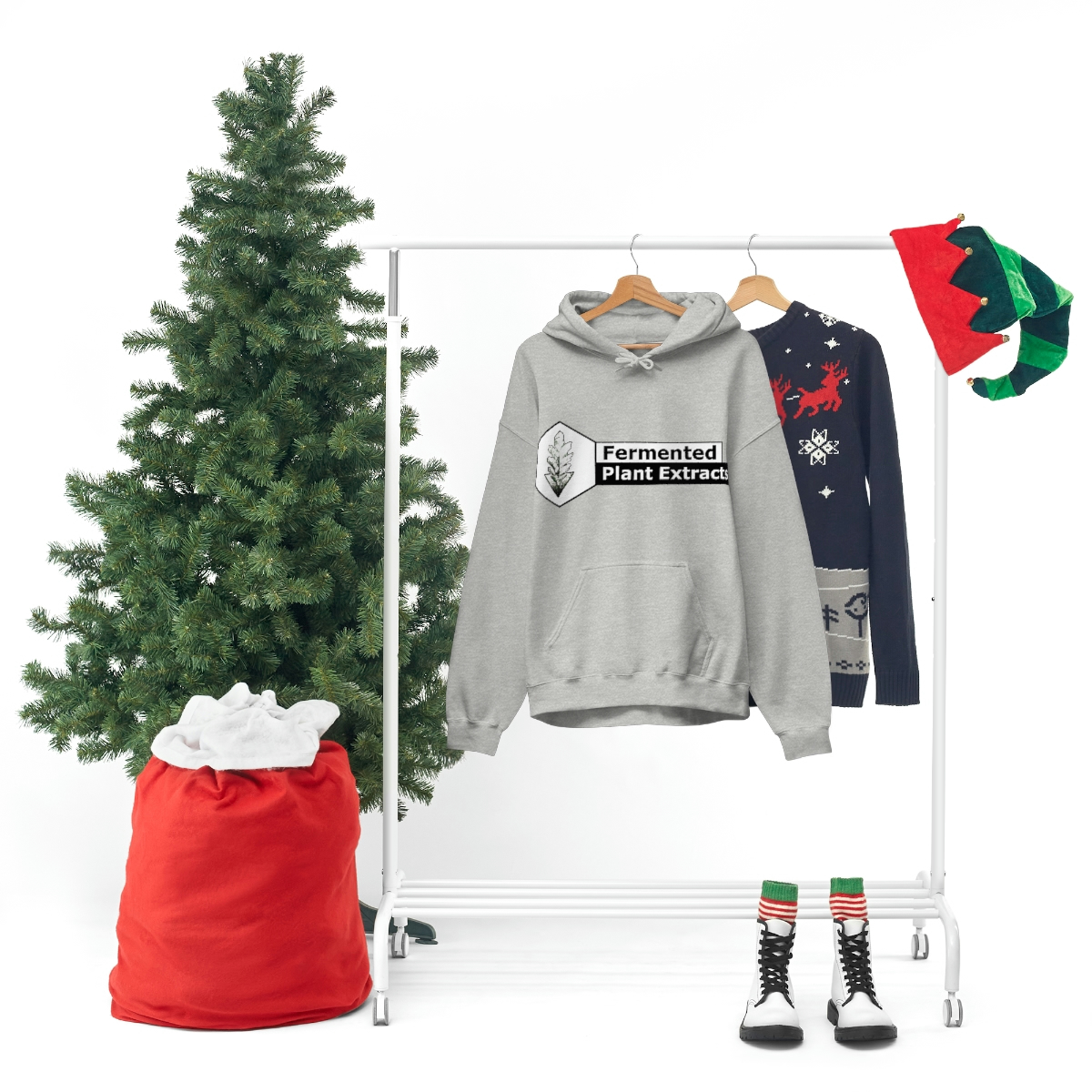 Fermented Plant Extracts W Unisex Heavy Blendâ„¢ Hooded Sweatshirt - Image 32