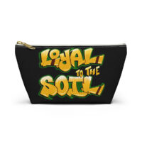 Loyal To The Soil Yellow Ras Elijah Tafari Accessory Pouch w T-bottom
