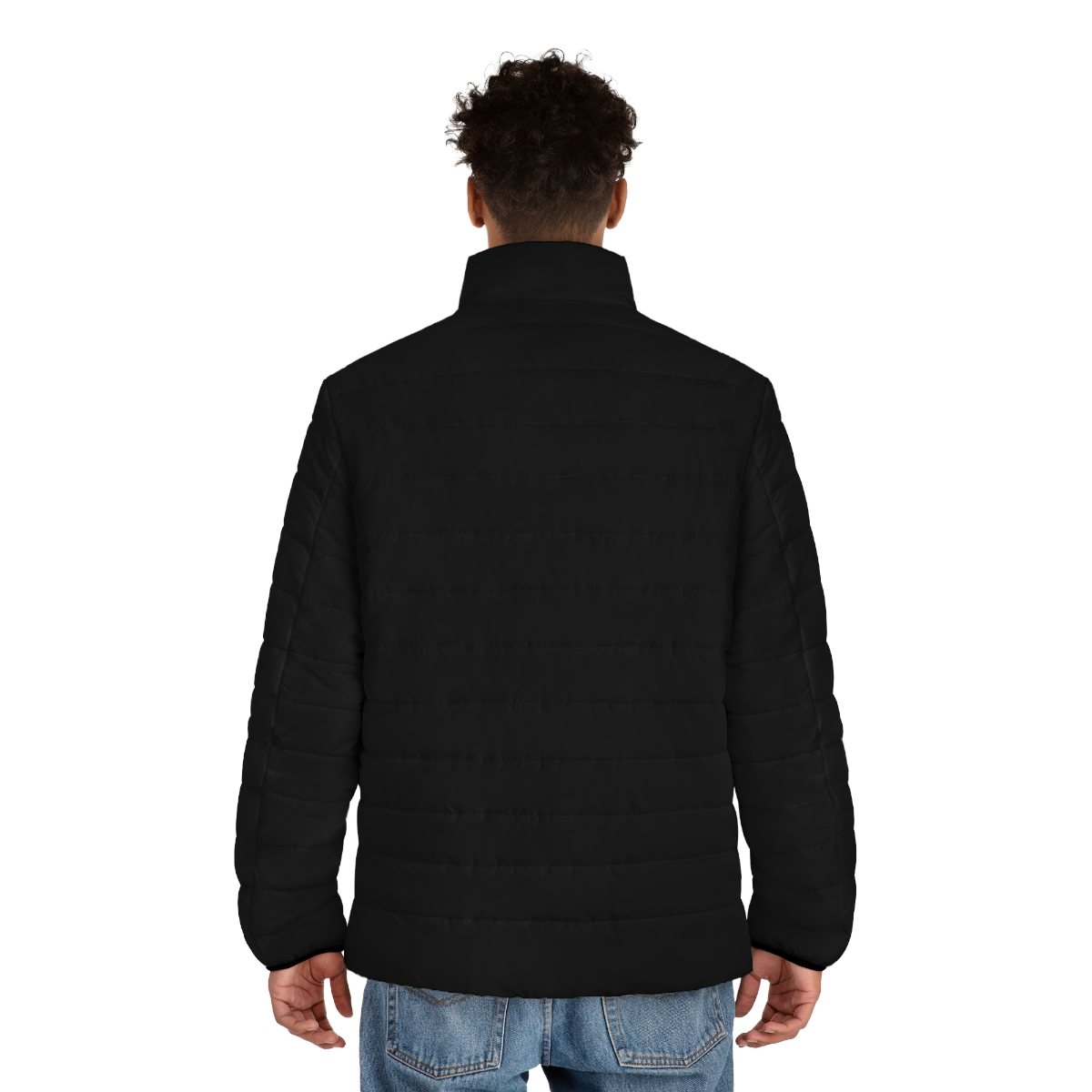 Fermented Plant Extracts Black Puffer Jacket - Image 4
