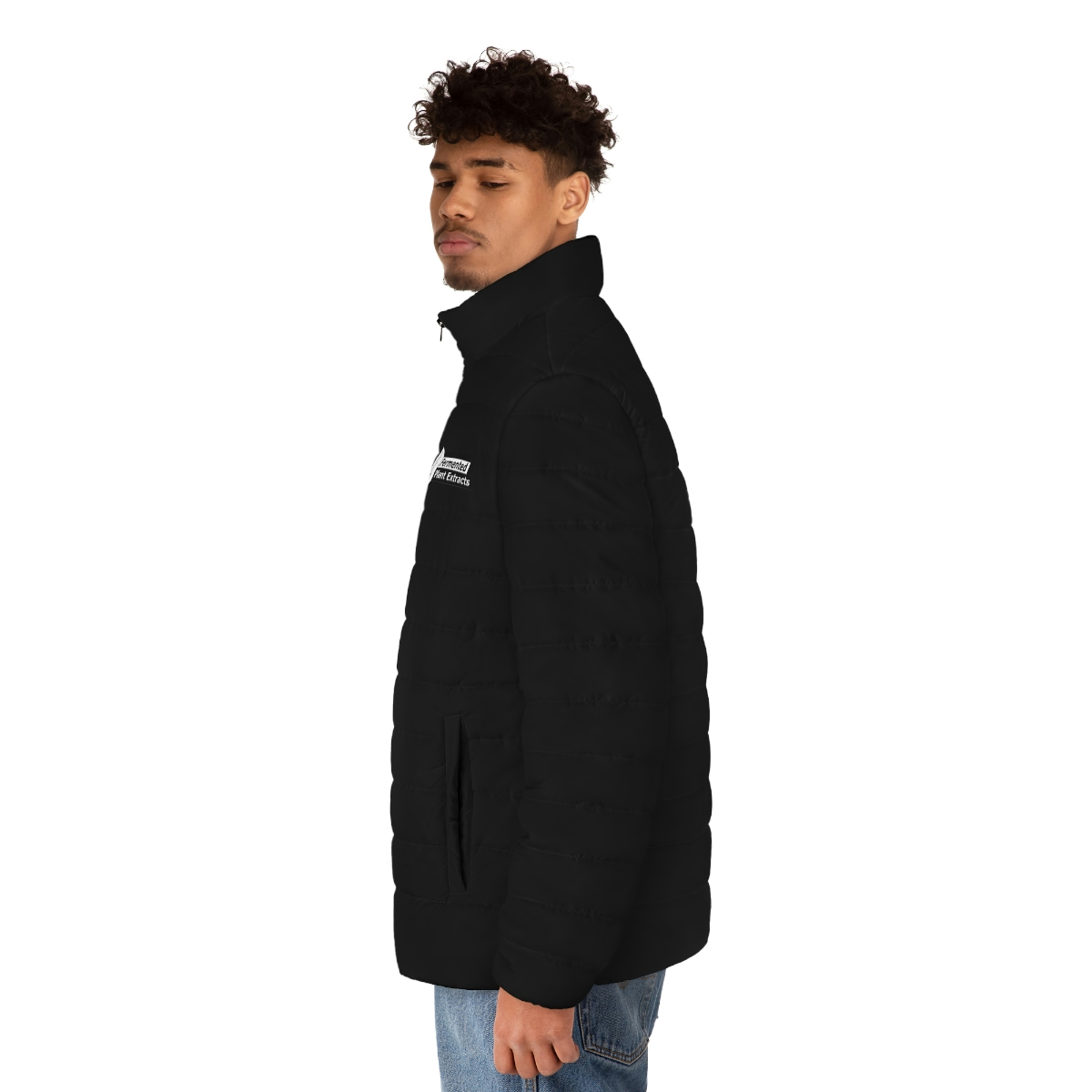 Fermented Plant Extracts Black Puffer Jacket - Image 6