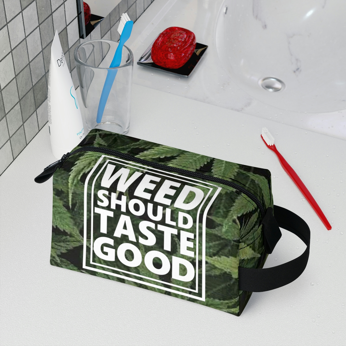 Weed Should Taste Good Stash Bag - Image 8