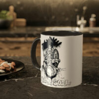 Loyal To The Soil Artwork Ras Elijah Tafari Colorful Mugs, 11oz